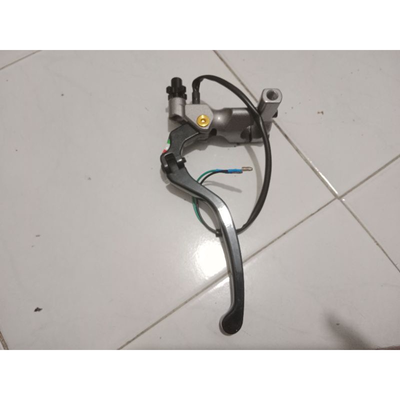 Handle kiri brembo izumi lengkap switch rem dan dudukan spion handle rem/kopling