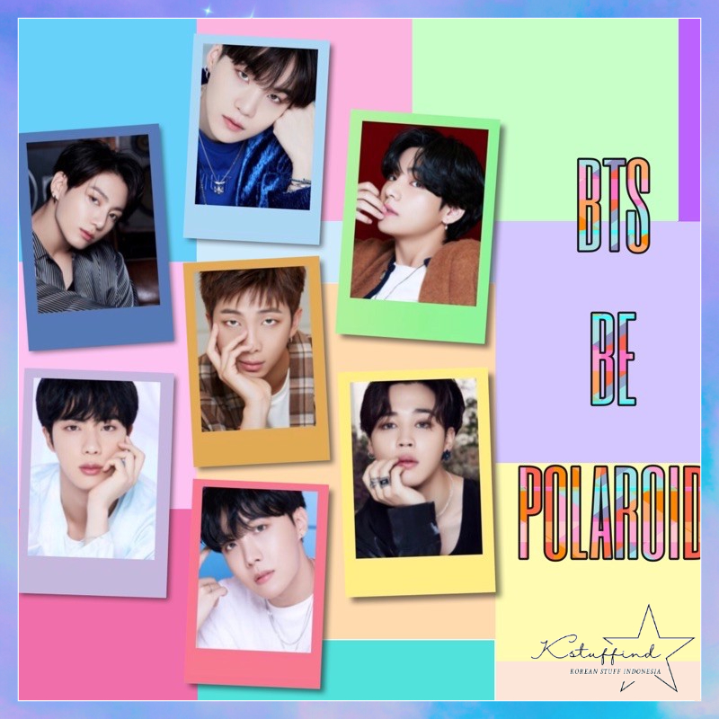 [kstuffind] BTS BE POLAROID BTS POLAROID PHOTOCARD MURAH