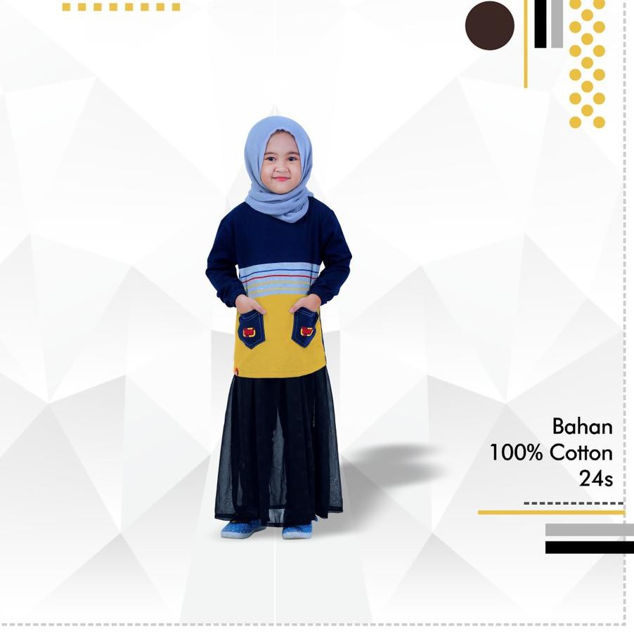 ➺ Kaos Couple Keluarga | Atasan Sarimbit Pasangan | Baju Capel Ayah Bunda Anak | SM55 Navy ☺