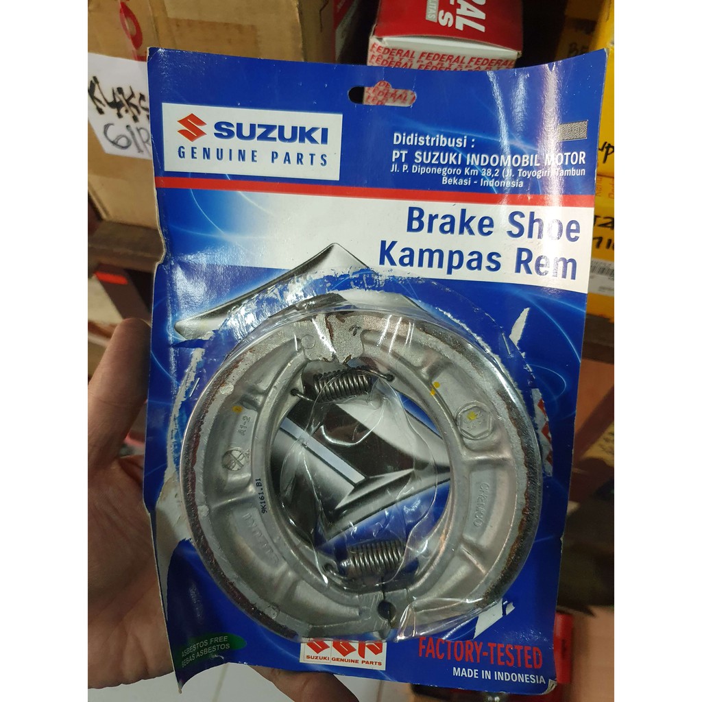 Kampas Rem Tromol Spin Suzuki Asli/Ori