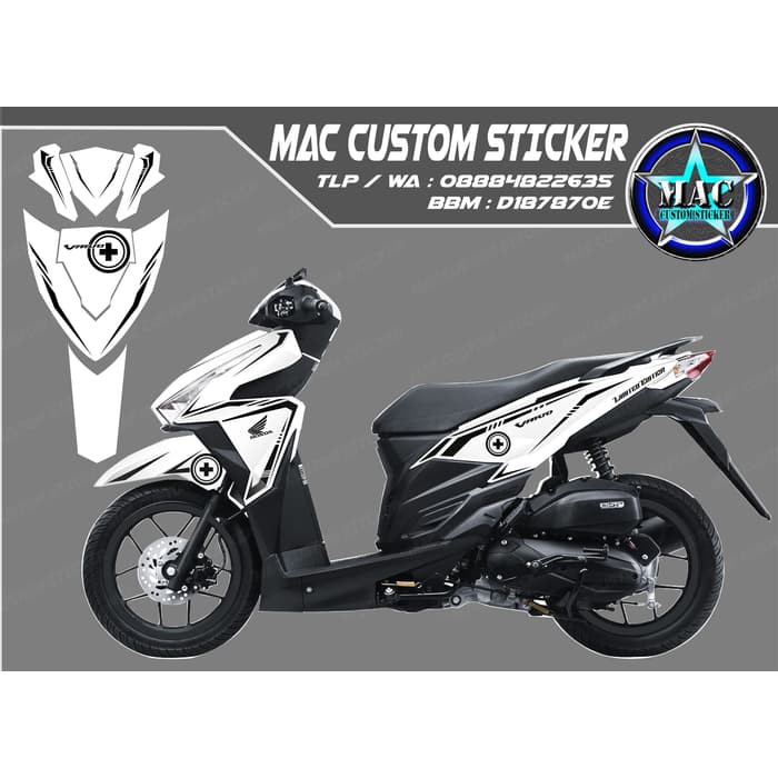 Cutting Stiker Vario Techno 125 Vario 150 Limited Edition Shopee Indonesia