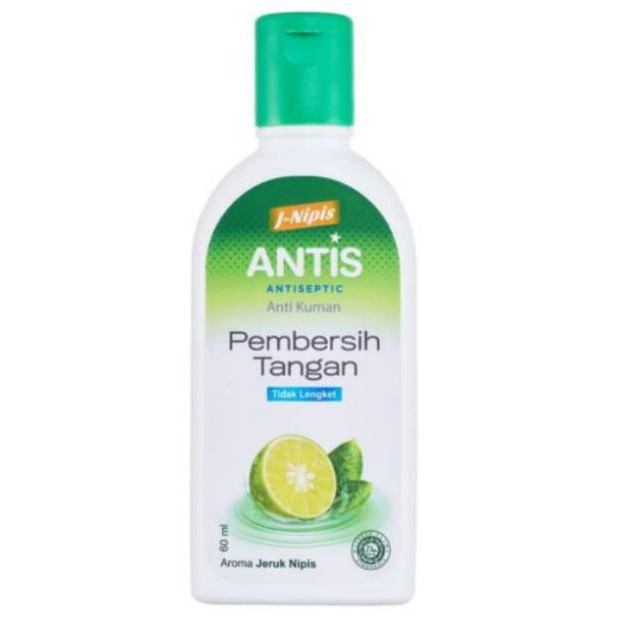 Antis Spray / Gel Hand Sanitizer 55ml - Jeruk Nipis