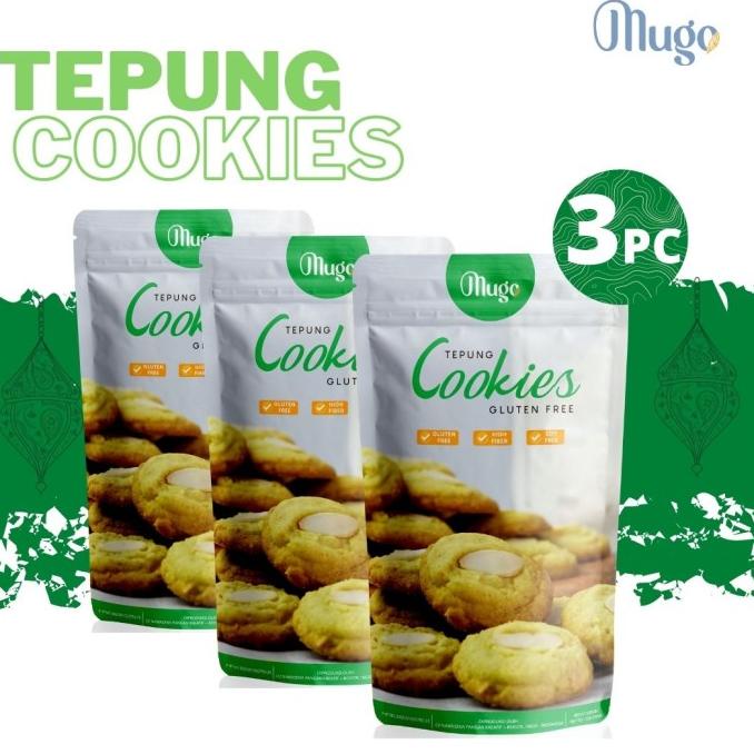 

BISA COD Mugo, Tepung Cookies Gluten Free Alami Lokal 250gr Premiks [3PCS]