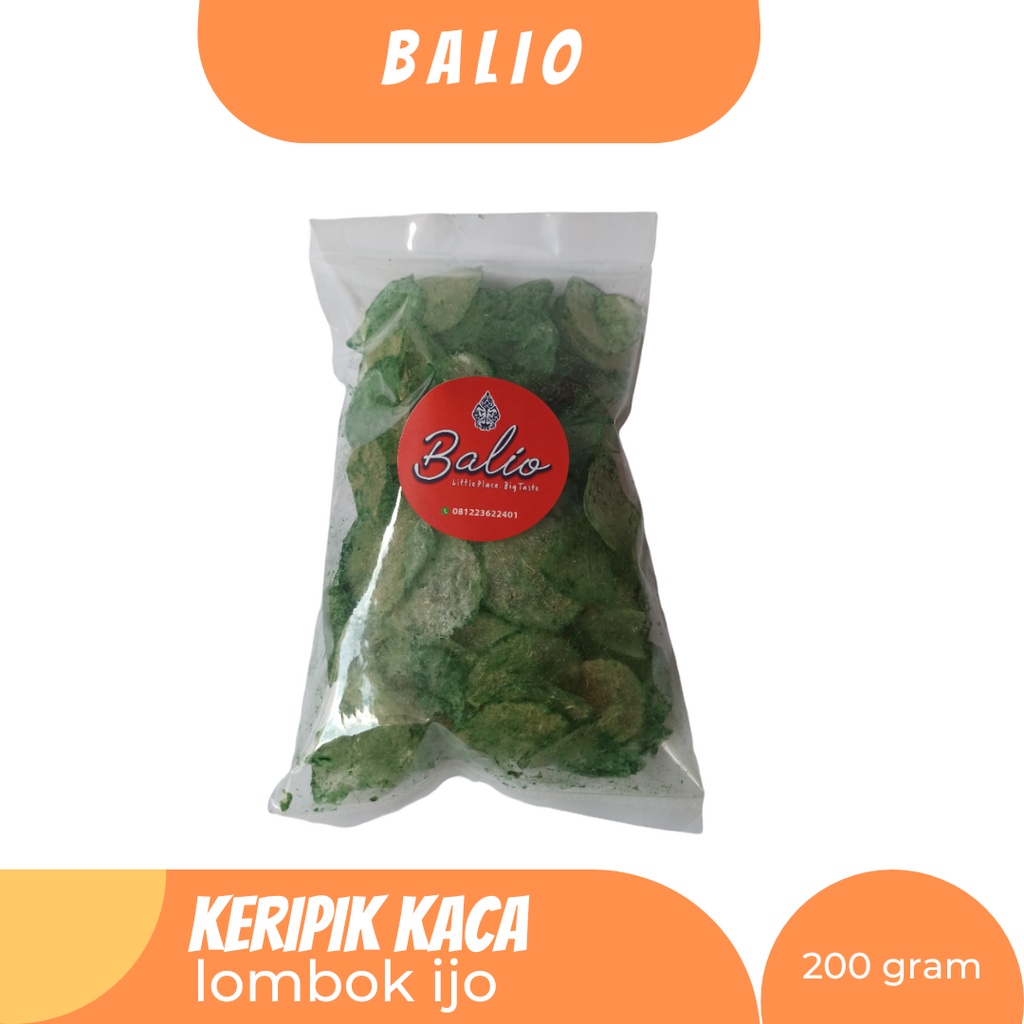 

keripik kaca lombok ijo