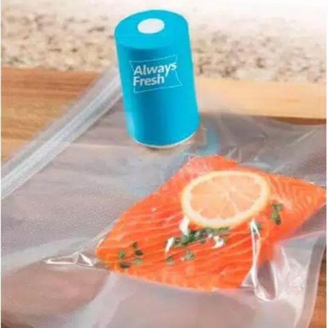 Mini Vacuum Food Sealer / Always Fresh Seal Vac / Usb Rechargable