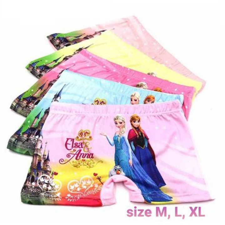 CELANA DALAM BOXER ANAK PEREMPUAN / CD BOXER ANAK PERMPUAN PONY LOL FROZEN
