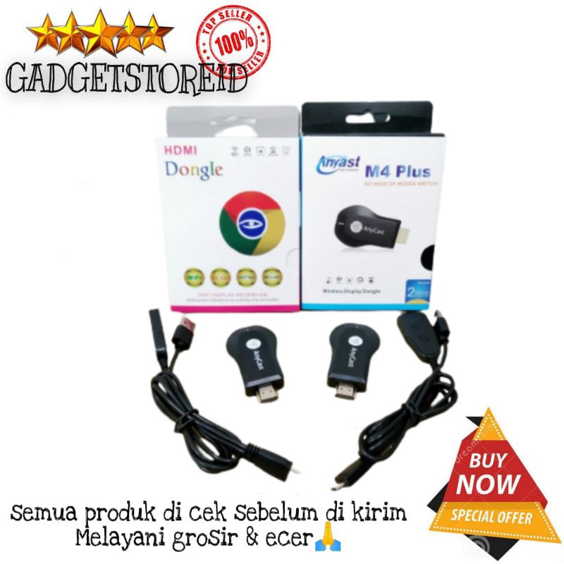 GG - Original Anycast Hdmi dongle M2 plus / M4 plus miracast wifi display receiver dongle usb wirele
