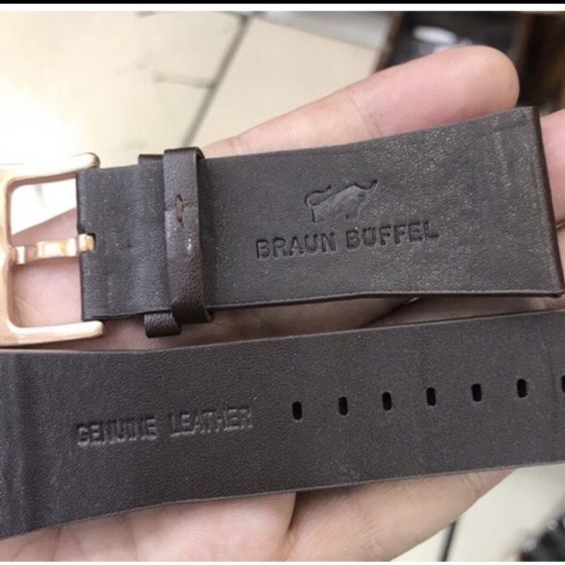 Strap Jam tangan Braun Buffel Original