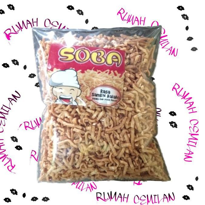 

LENGKAP SOBA MIE BALADO 250GR / SNACK ORI KILOAN