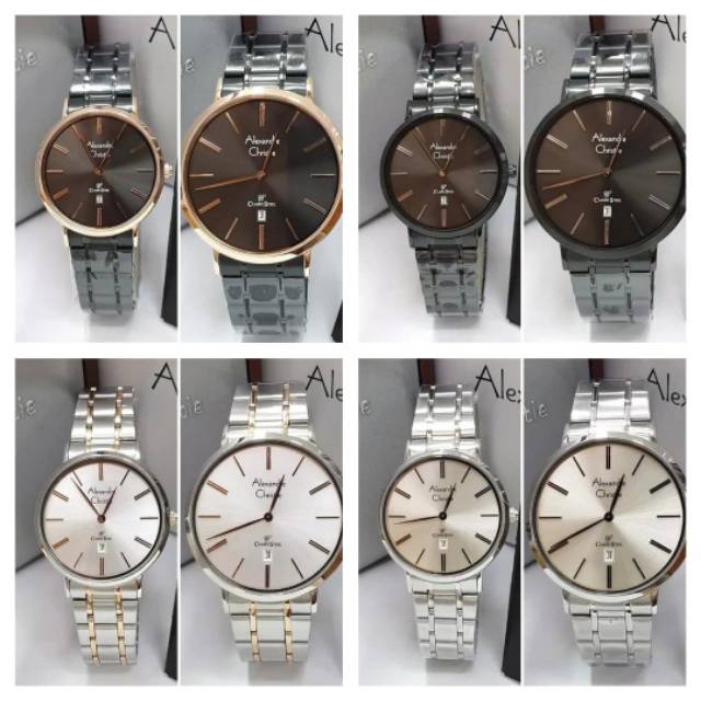 Jam tangan alexandre christie ac8597 couple 8597 boleh beli satuan