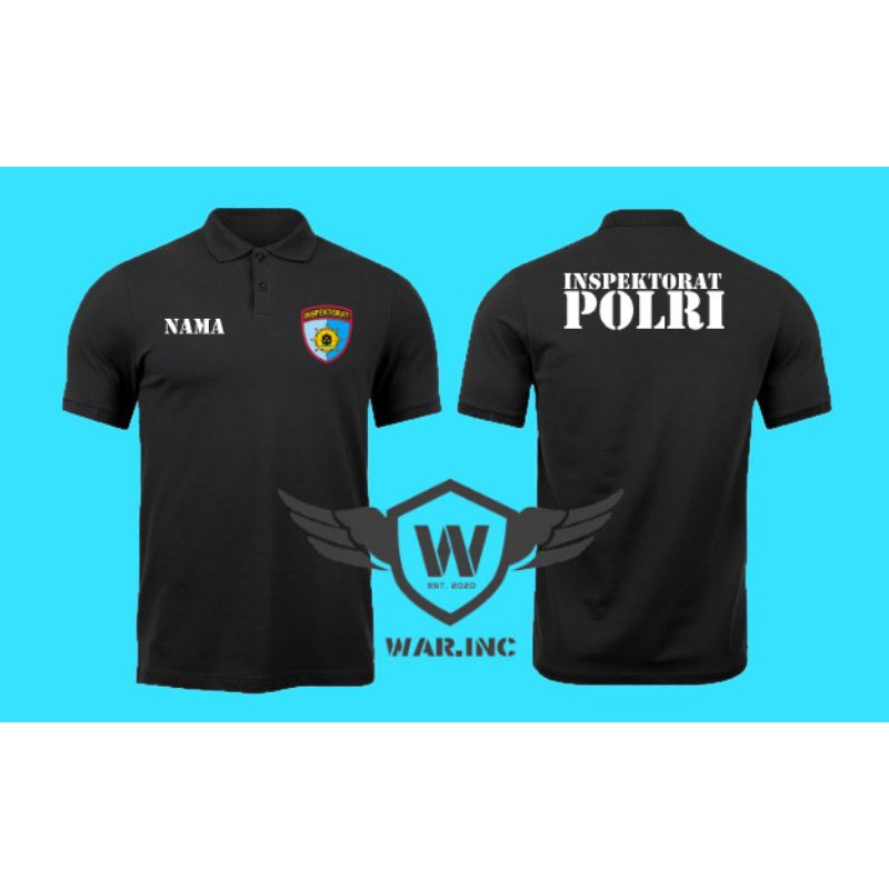 KAOS BAJU inspektorat polri