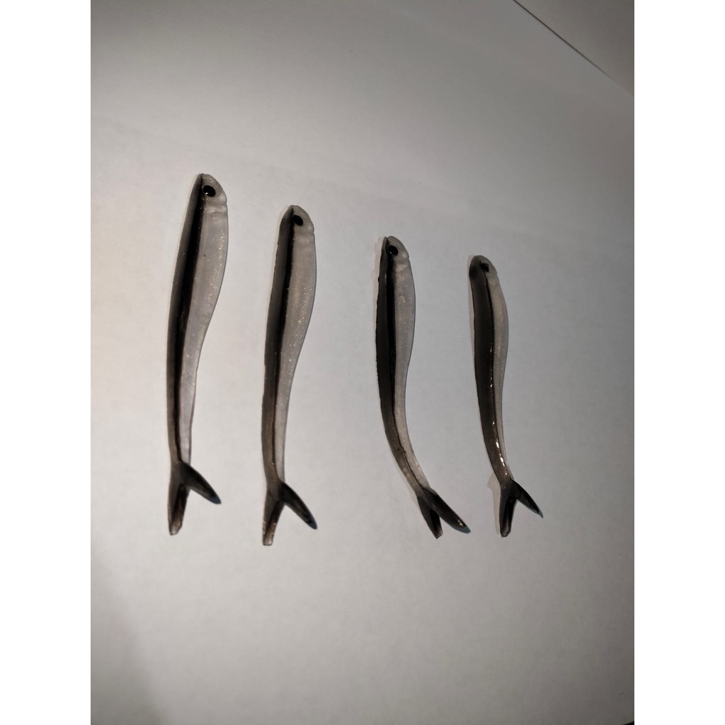 SOFTLURE UMPAN PANCING SOFT LURE IKAN TERI SOFT LURE LENTUR