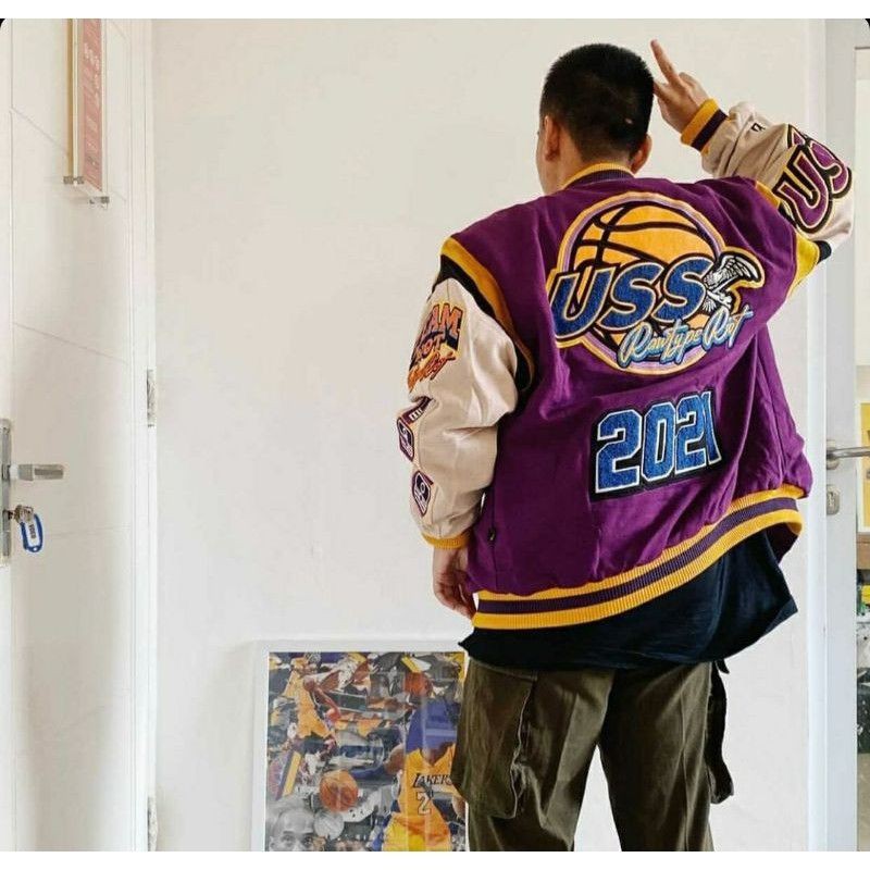 Varsity Jacket Rawtype Riot X Urban Sneaker Society 2021
