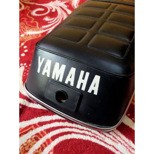 double seat assy jok yamaha v80 robot dan excellent original Yamaha asli ori