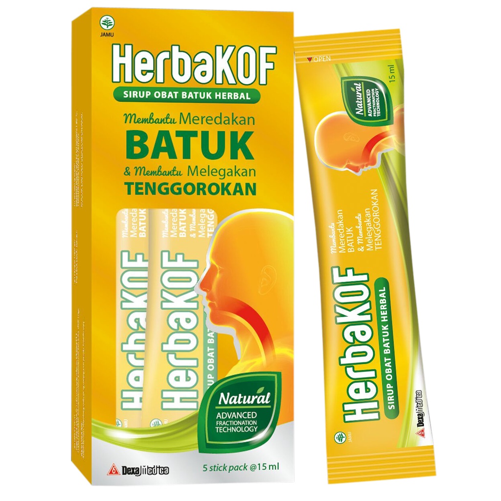 Herbakof stick isi 5 Sachet