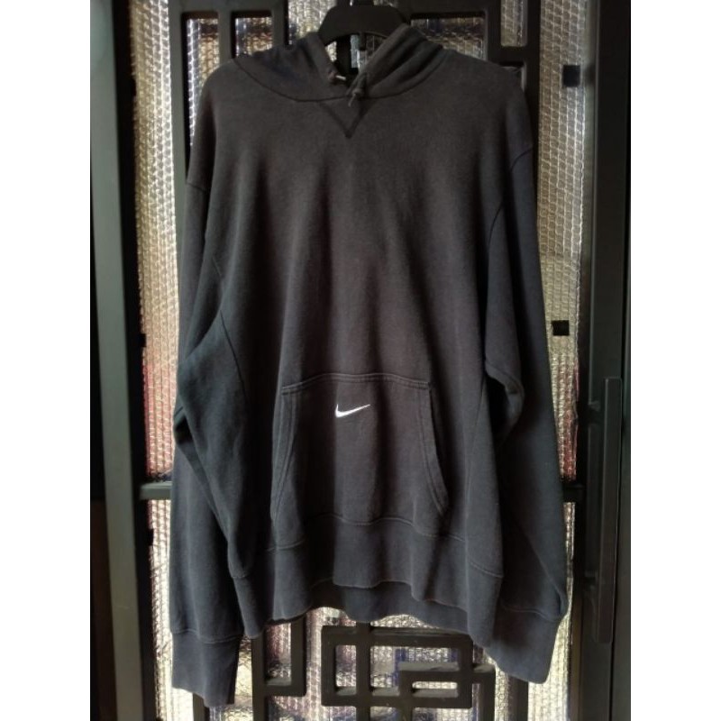 HOODIE NIKE DARK GREY CENTER SWOOSH VINTAGE