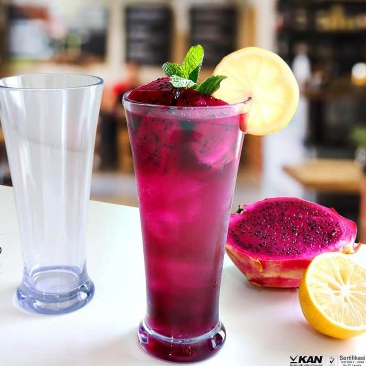 Gelas Minum Kaca/ Gelas Jus Slim Veronica