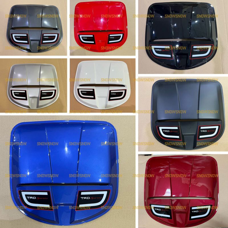Air Flow Kap Mesin Mobil Universal TRD SPORTIVO Fortuner Pajero Triton Kijang Kuda Sirion Yaris Mobilio Innova Xpander Rush Terios Avanza Xenia Terra Xtrail