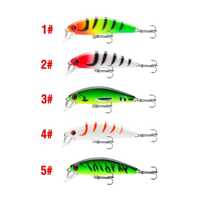 ( MS12 ) Umpan pancing minnow sinking 5.5 cm / 6.5 gram