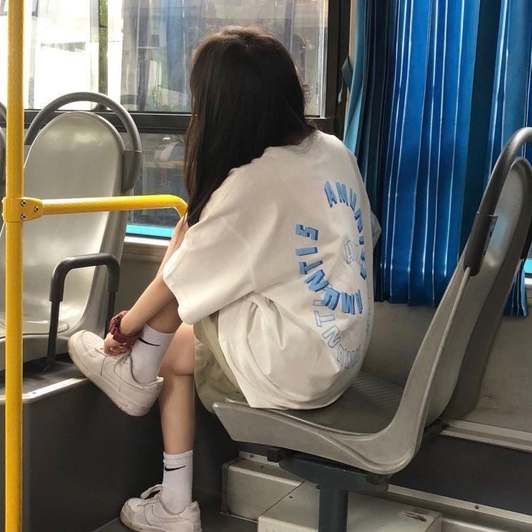 Suhao Lengan Pendek T-shirt Wanita 2022 Musim Panas Longgar Mahasiswa Wanita In Kepribadian Pasang Merek Huruf Printing Hip-Hop Angin Top Pakaian Wanita Pasang