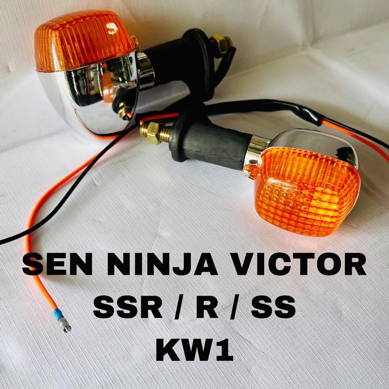 SEIN SEN RETING NINJA 2TAK VICTOR SSR RR DAN R 1SET KANAN KIRI PNP GL MEGAPRO TIGER SCORPIO