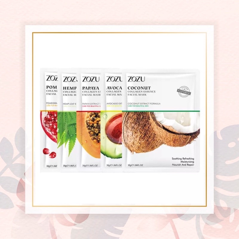 Masker Zozu Collagen Essence | Sheet Mask