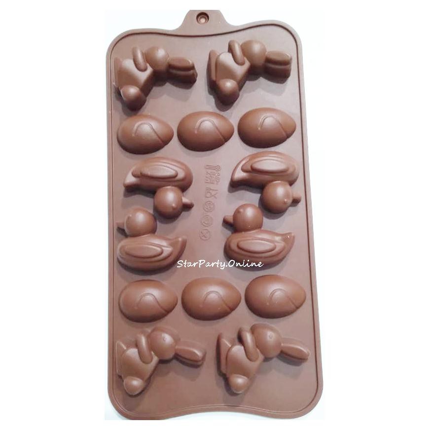 Cetakan Silikon Dino/ Cetakan Flamingo /Cetakan Bebek/ Cetakan Coklat/ Cetakan Sabun/ Silicone Mould