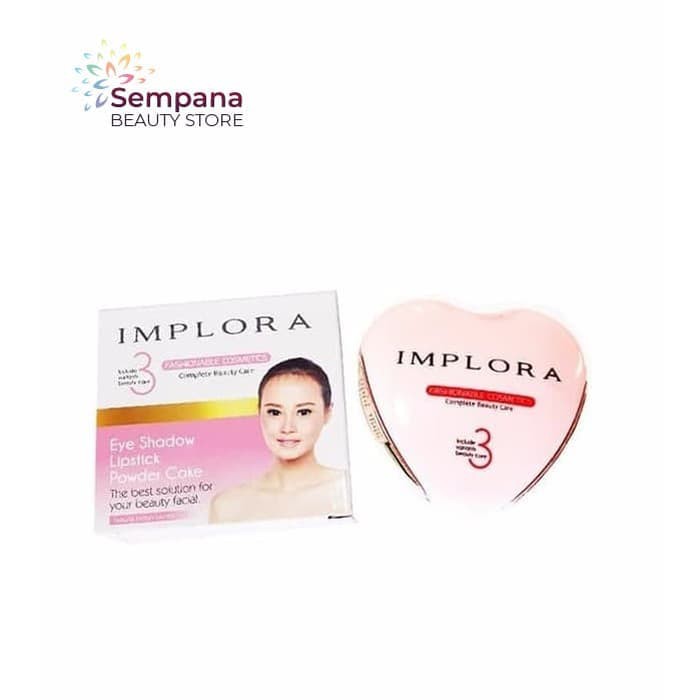 Implora 3 Fashionable Cosmetics Complete Beauty Care