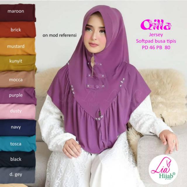 QILLA HIJAB JERSEY BY LIA HIJAB
