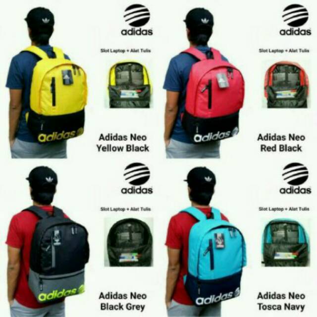 Tae Ransel Pria Sekolah / Tas Ransel Adidas / Tas Ransel Kekinian