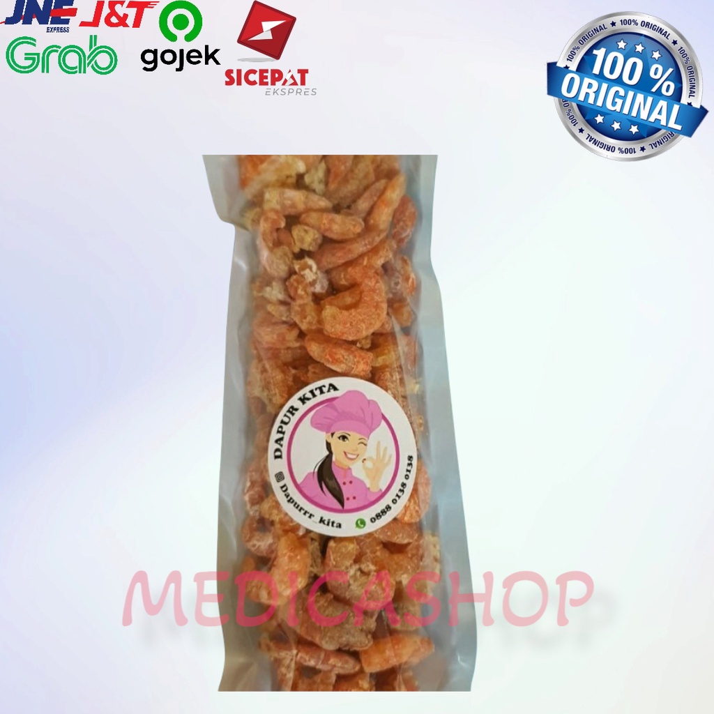 PROMO UDANG KERING /EBIE /HAMIE/ EBI ASLI Singkawang Pontianak 100gr