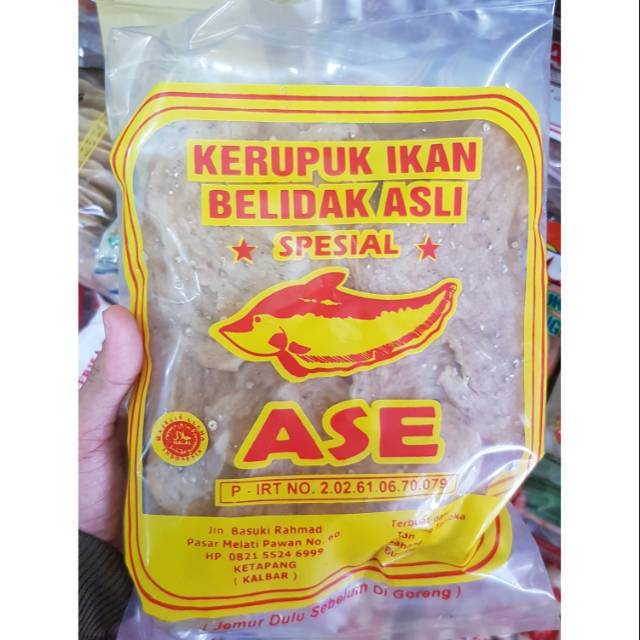 

Kerupuk Ikan Belidak ASE SPESIAL