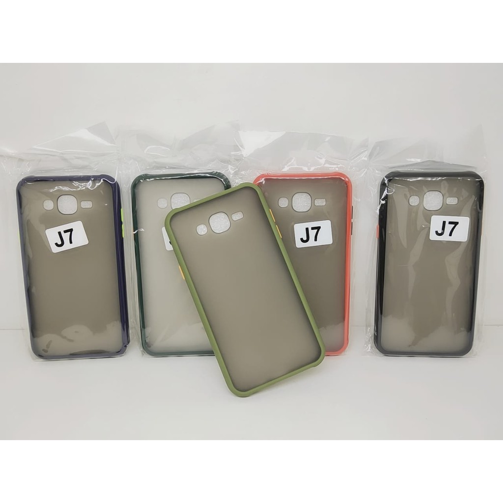 Bumper AERO CASE Samsung J7 2015 J700F 5.5 inch Hardcase My Choice List Warna Matte