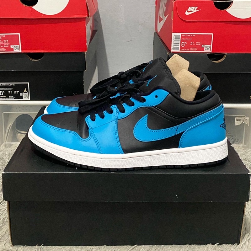 Nike Air Jordan 1 Low Laser Blue *100% Original