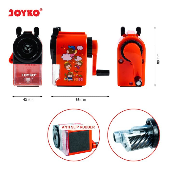 

NEW STOCK SHARPENER / RAUTAN / SERUTAN PUTAR JOYKO A-111