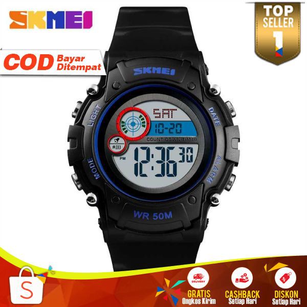 SKMEI Kids Jam Tangan Sporty Anak JT 144 Jamtangan Olahraga Digital Skmai Jam Keren Waterproof