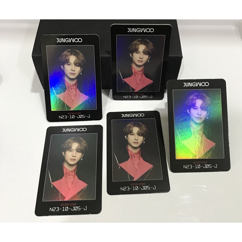 JUNGWOO ACCESS CARD ARRIVAL NCT2020