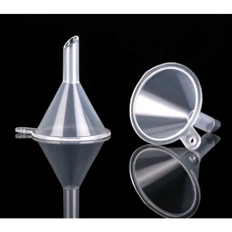 CORONG MINI PLASTIK / CORONG PARFUME OIL ESSENTIAL / SMALL FUNNELS