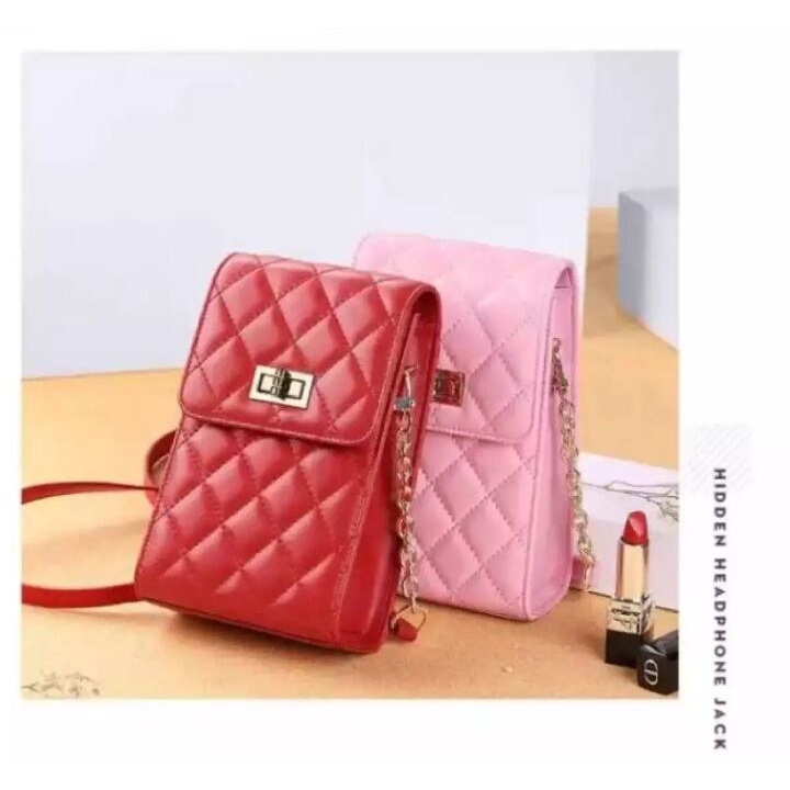 Tas Selempang Hp / Fashion sling bag wanita / tas korea / tas handphonne termurah