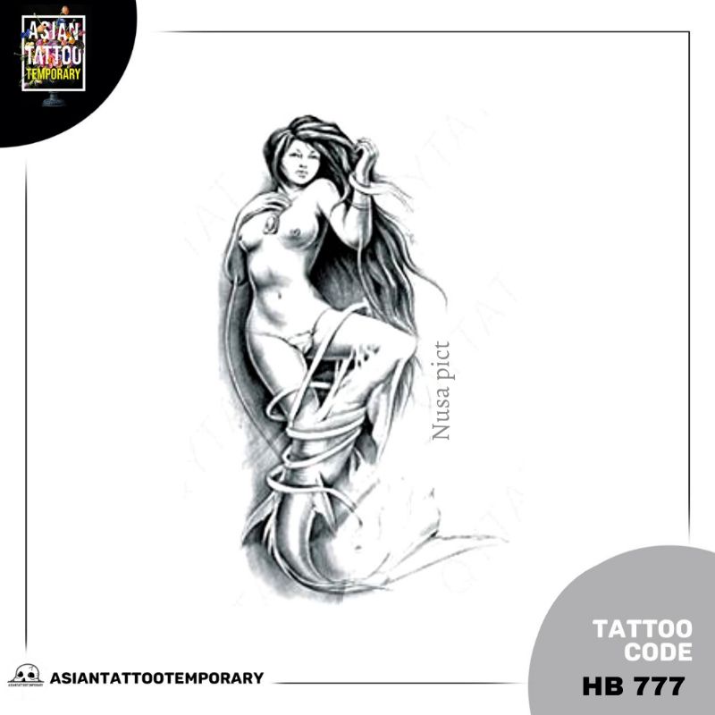 DESIGN TATTO TERBARU HALF ARM /ASIANTATTOO ASIA temporer tato ORIGINAL