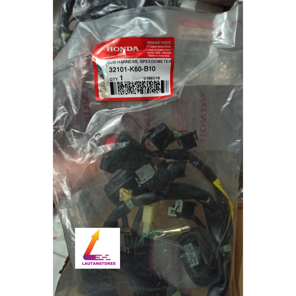 32101-K60-B10 Kabel Body Speedometer Vario 125 LED Pertama ISS