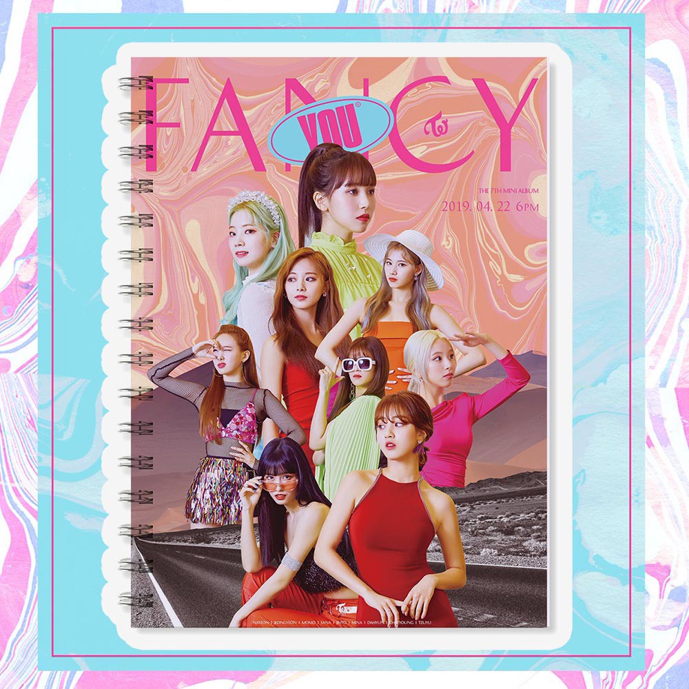 

NOTEBOOK KPOP TWICE FANCY YOU ALL MEMBER 3
