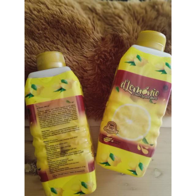 

(BPOM) SARI LEMON MURNI D'LEMONIE 500ML