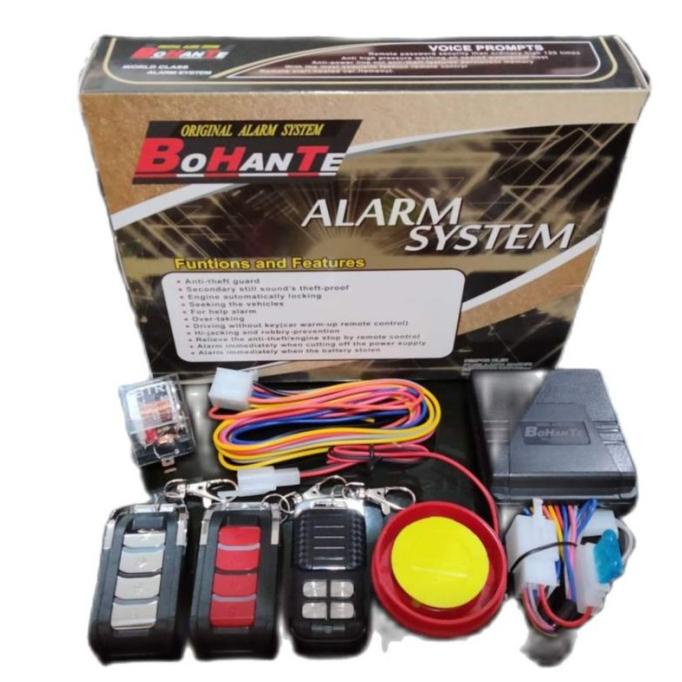 Alarm Bohante Bht Gold B-008 Remote Motor Starter Silent Mode Injeksi