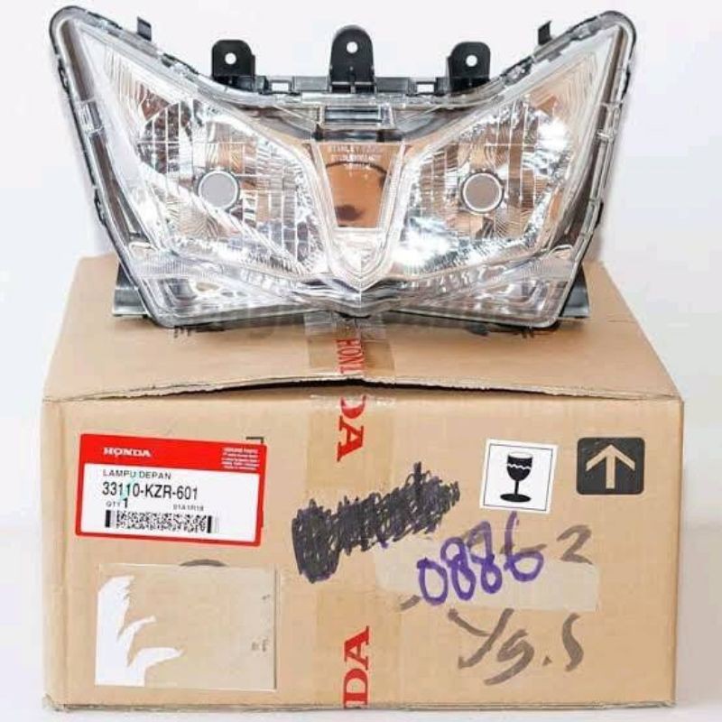 Headlight Lampu Depan Hanya Reflektor Vario 125 FI Old CBS ISS Non CBS KZR Dop Lampu Kuning