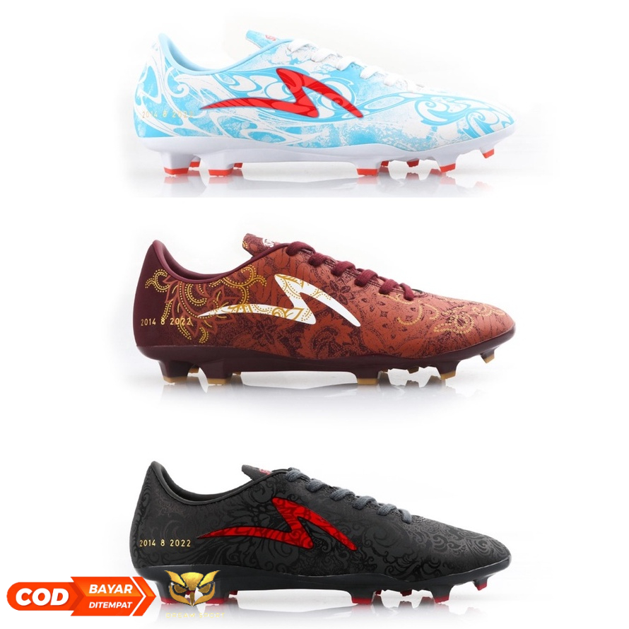 Specs Lightspeed Etnis Fg - Sepatu Sepak Bola Priangan Tirta Senopati