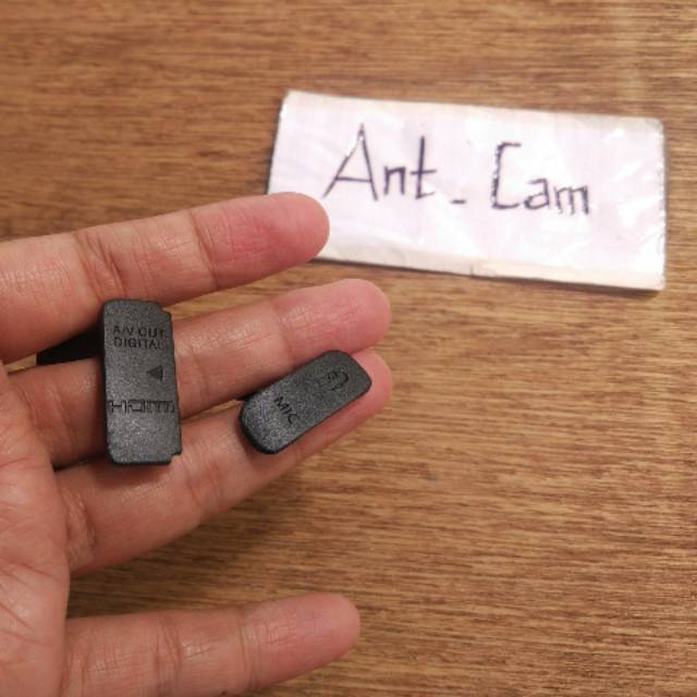 karet rubber penutup lubang port usb hdmi mic kamera  canon 650d 700d kiss x6i x7i rebel t4i t5i