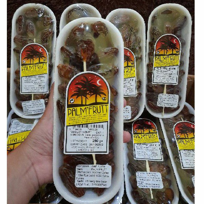 Kurma Palm Fruit 250g / Kurma Palm Frutt 250 gram KURMA TUNISIA Exp.date OKT 2022