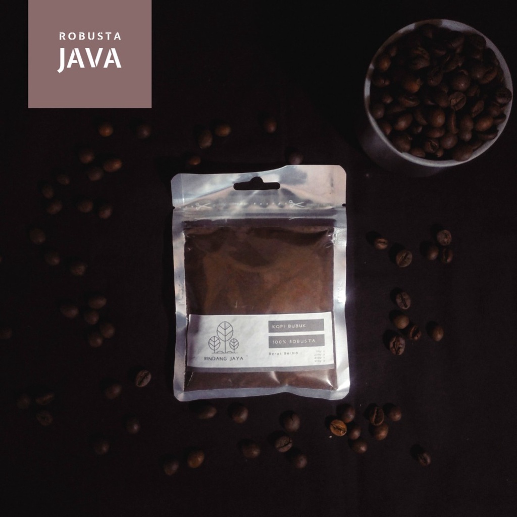 

Java Robusta Kopi Bubuk 50gr by Rindang Jaya