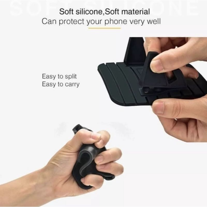 Silicone Pad Mat Anti Slip Phone Holder Dashboad Car GPS Navigator